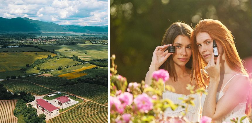 Dalla Valle delle Rose alla cosmetica biologica: coltivazione, territorio e prodotti si incontrano in una filiera che Alteya Organics segue direttamente.